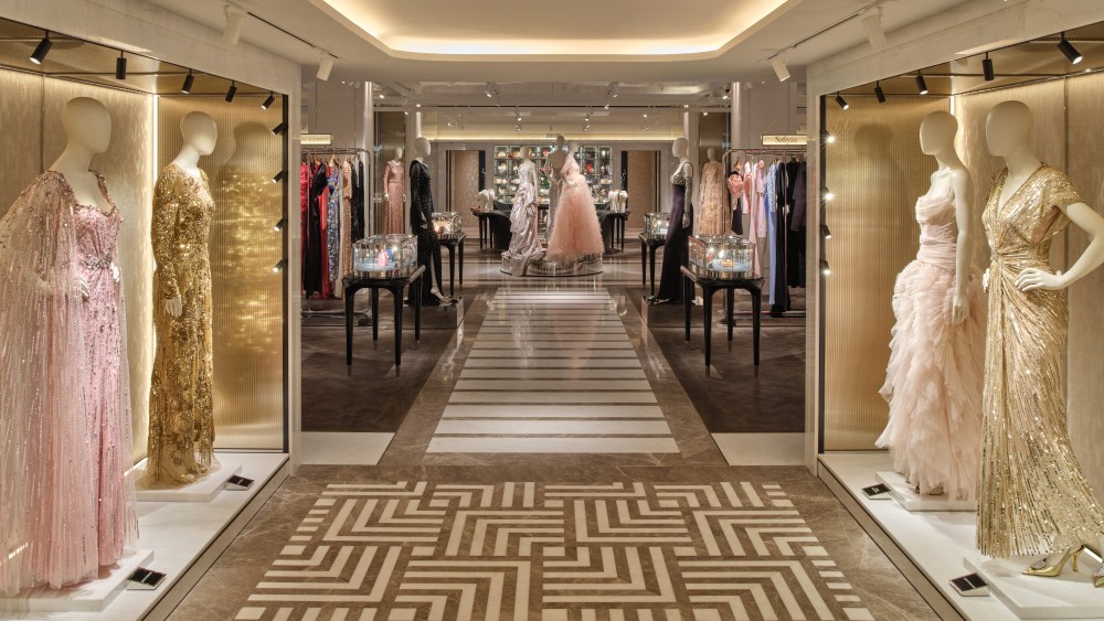 Harrods evening occasion space