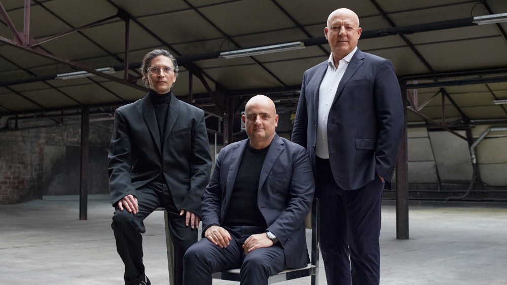 Laurent Bandet, Marc Fischer and Franck Chaud.