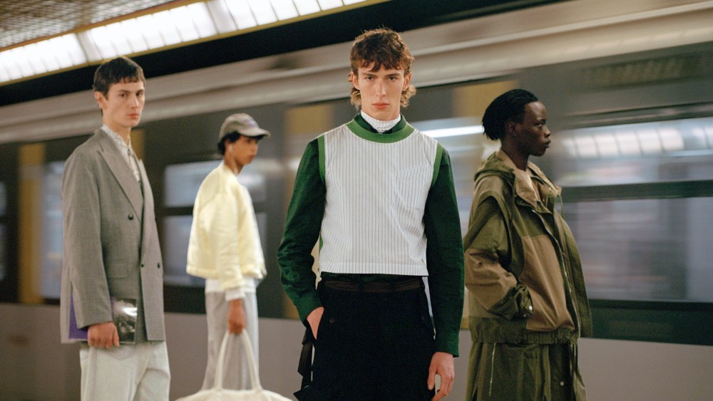 The advertising campaign for Milan Men's Fashion Week in January.