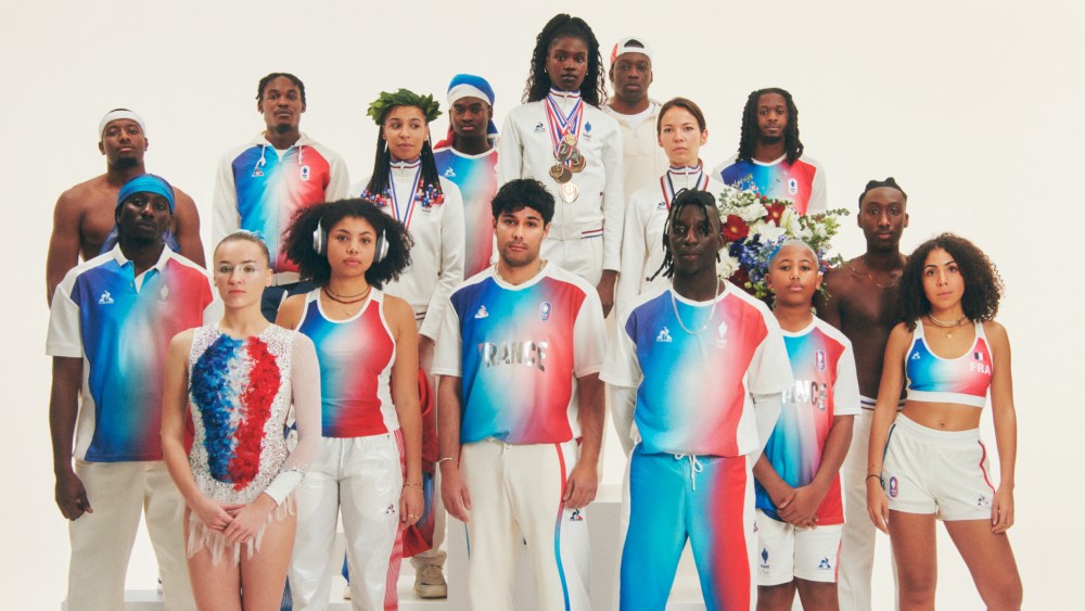 Stéphane Ashpool's Olympic uniforms for Team France made by Le Coq Sportif, best olympics 2024 uniforms