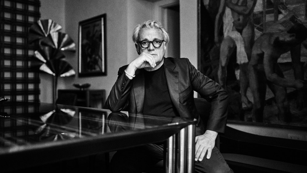 Italian shoe designer Giuseppe Zanotti.