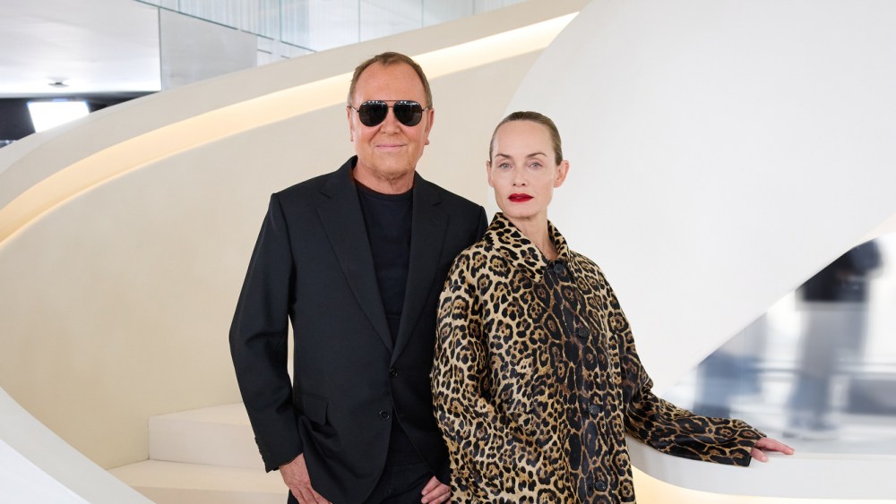 Michael Kors designer history timeline, and Amber Valletta at Michael Kors Fall 2024 Ready-to-Wear Collection at New York Fashion Week