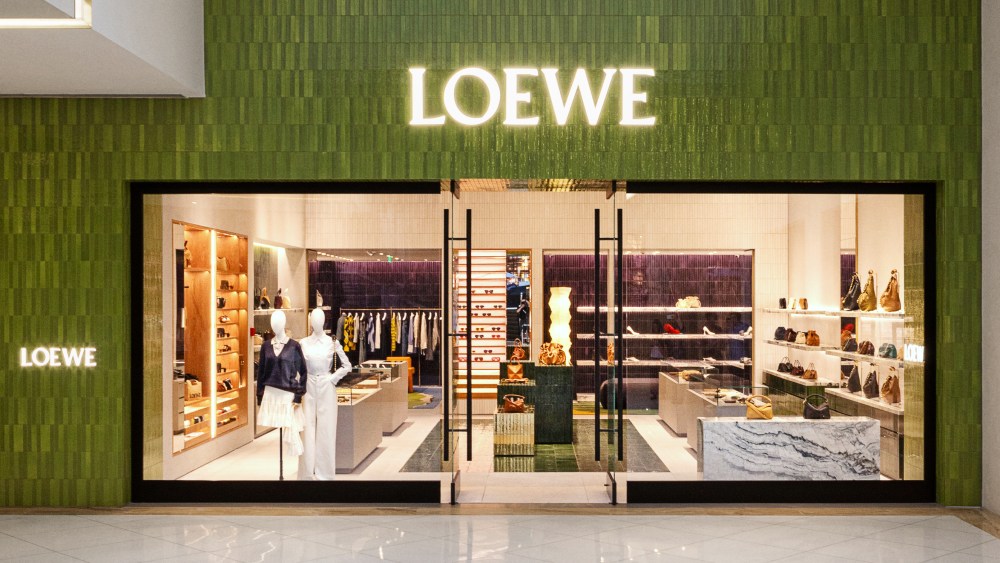 The new Loewe store in São Paulo, Brazil.
