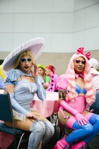 Street style at RuPaul's Dragcon Spring 2019.