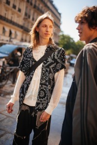 Street Style Accessory Trends at Paris Fashion Week Men’s Spring 2025: Bags
