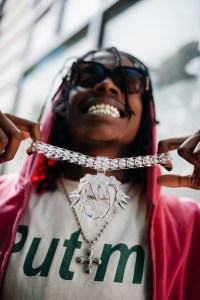 Street Style Accessory Trends at Paris Fashion Week Men’s Spring 2025: Layered Necklaces