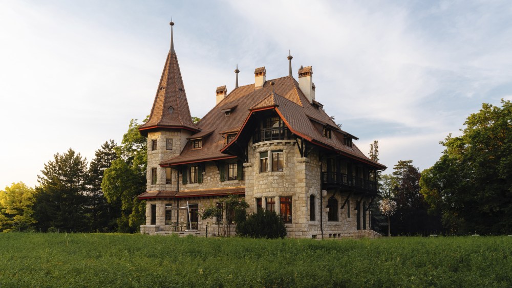 The MB&F headquarters in Geneva, dubbed the M.A.D. House and located in a century-old house.