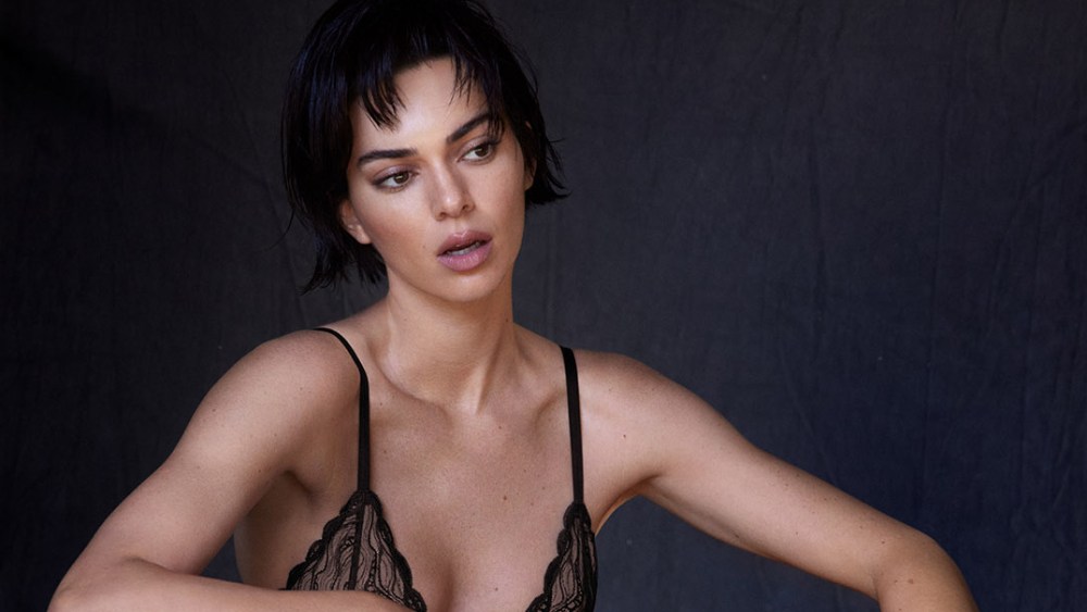 Kendall Jenner in the Calvin Klein Womenswear campaign.