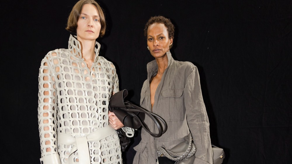 Backstage at Ferragamo Spring 2025 Ready-To-Wear Collection at Milan Fashion Week