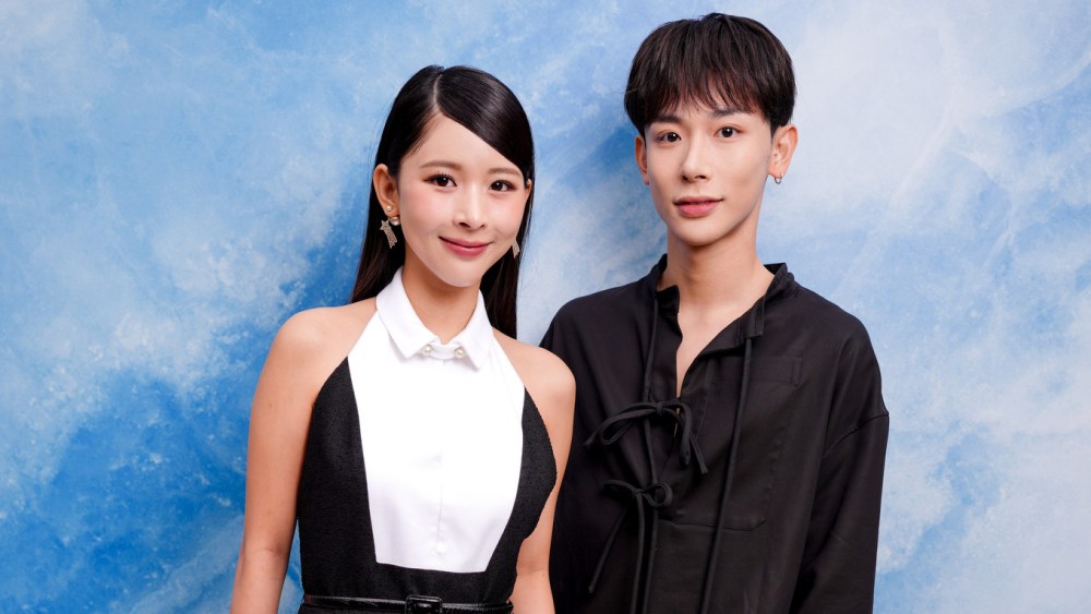 Michi and Yoshiaki at the Dior spring 2025 ready-to-wear show in Paris.