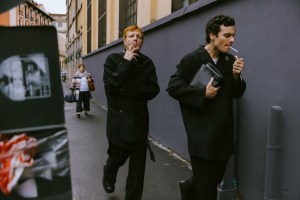 Street style at Milan Fashion Week Spring 2025