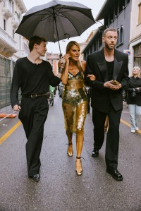 Street style at Milan Fashion Week Spring 2025