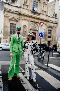 Street style at Paris Fashion Week Spring 2025