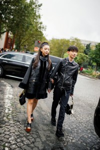 Street style at Paris Fashion Week Spring 2025