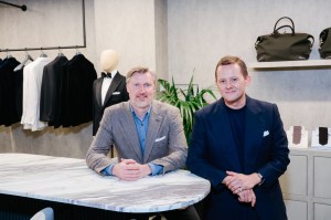 A look inside the Cad & The Dandy men's store dedicated to Ready-to-Wear collection.