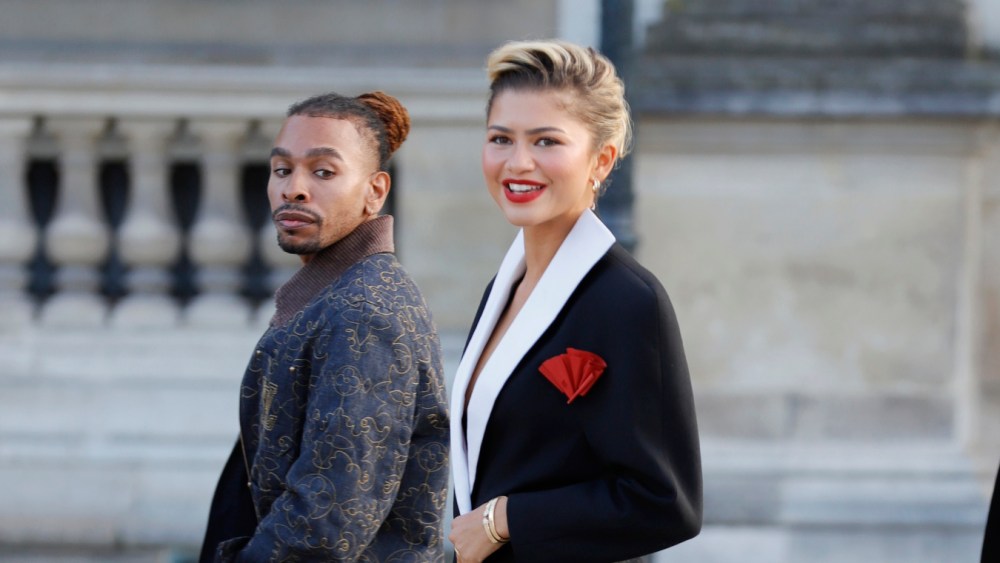 Zendaya at the Louis Vuitton Spring 2025 ready-to-wear show