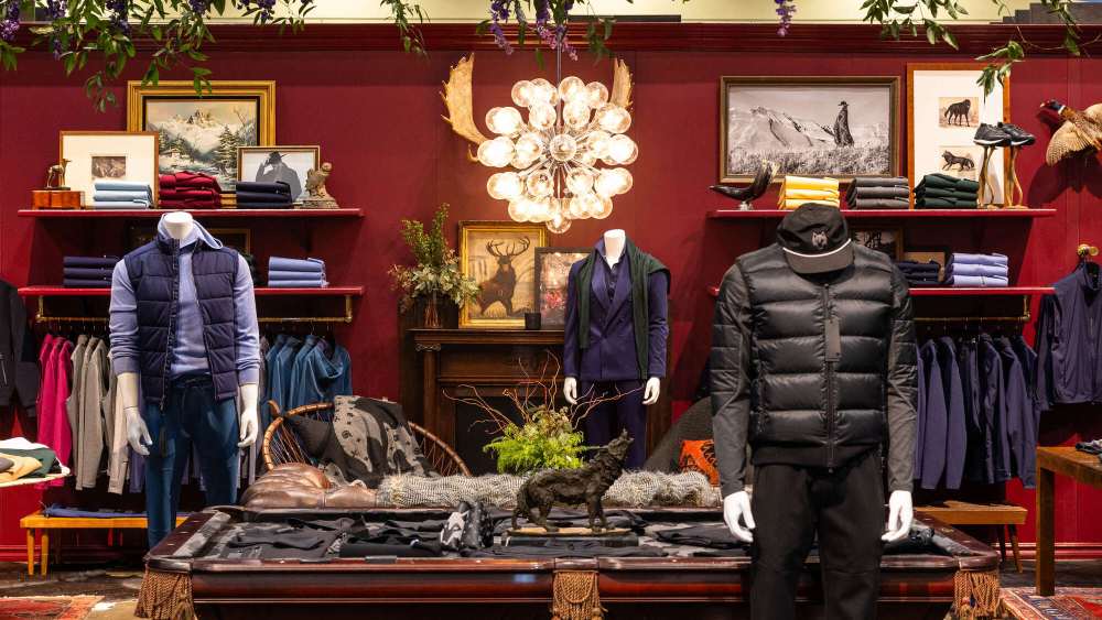 The Greyson Clothiers booth at the recent PGA Show in Orlando