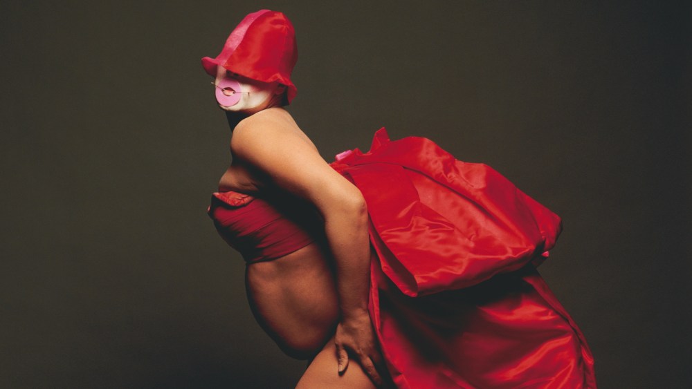 Fergus Greer, "Leigh Bowery Session 3 Look 14," August 1990.
