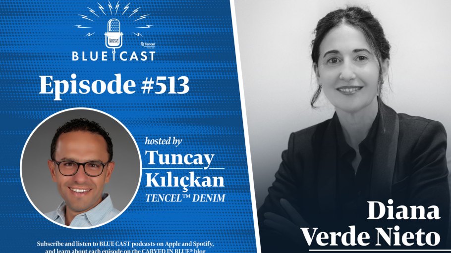 Diana Verde Nieto spoke with Tuncay Kilickan for Lenzing's Blue Cast podcast.