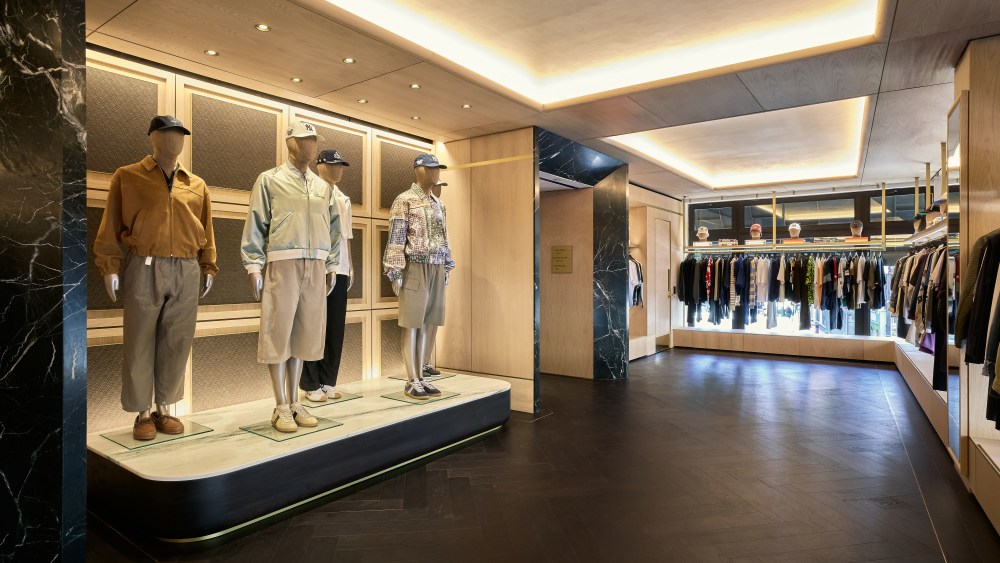Inside the new Kith flagship.