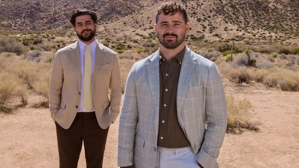 Joe Santagato and Frank Alvarez of Basement Yard are the new faces of Bonobos.