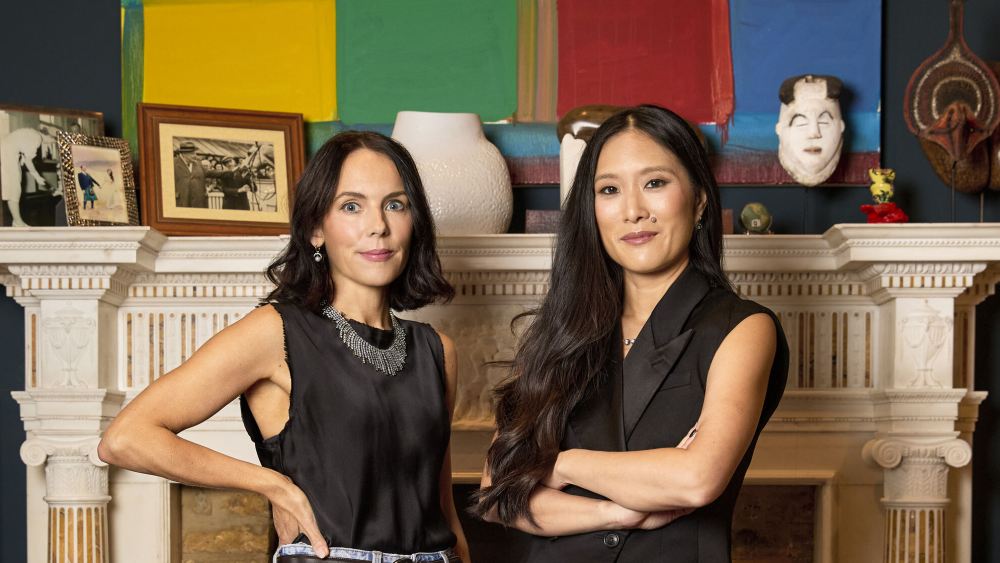 Jewelry designer Jessica McCormack with company CEO Leonie Brantberg.