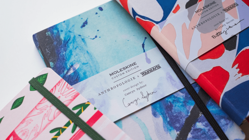 Anthropologie and Moleskine have teamed up for limited-edition journal.
