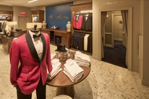 A look at the new Brooks Brother store at 195 Broadway in New York.
