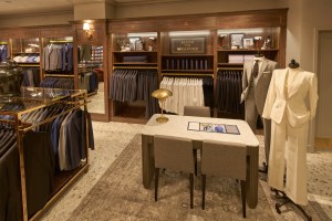 A look at the new Brooks Brother store at 195 Broadway in New York.