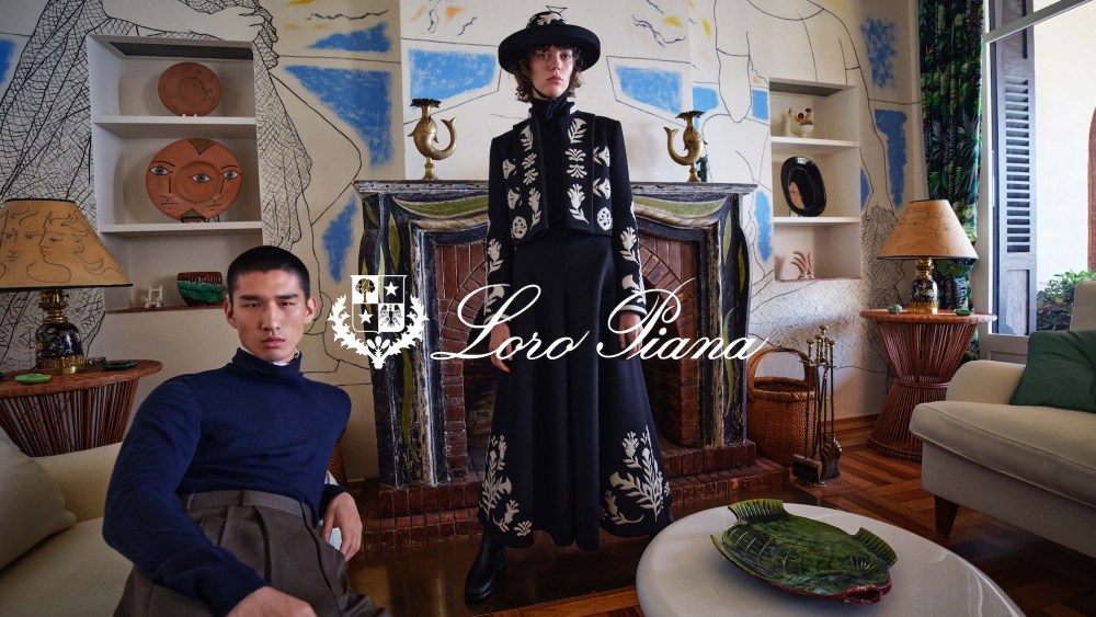 The Loro Piana fall 2025 ad campaign.