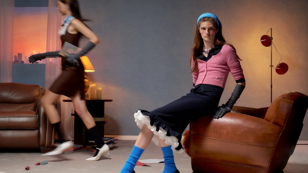 Shushu/Tong's fall 2025 collection campaign.