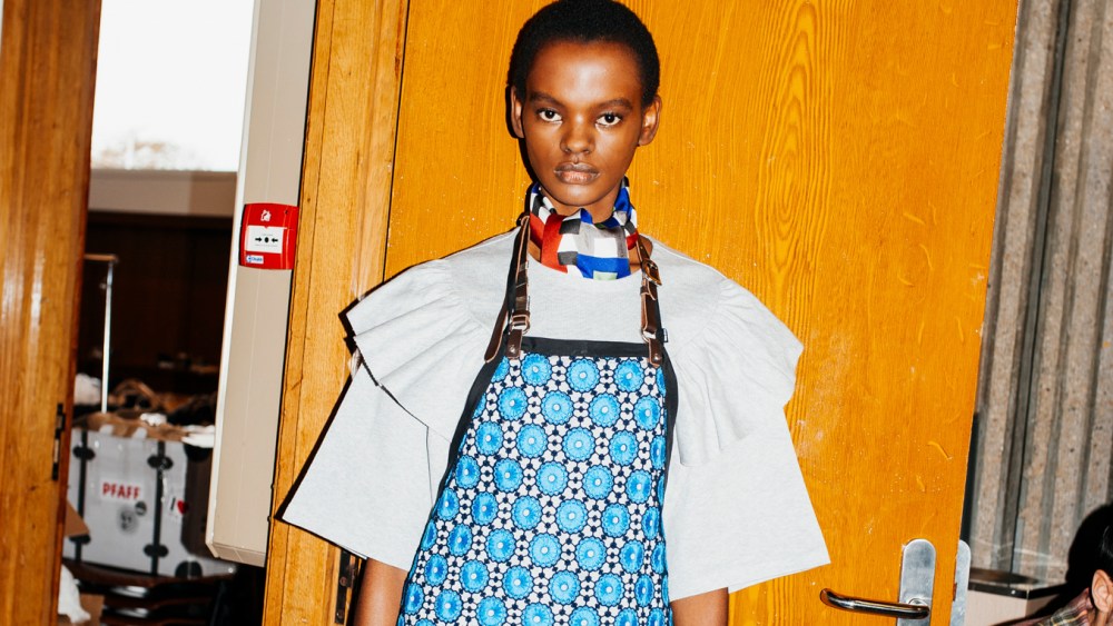 Backstage at Miu Miu Spring 2026 Ready-to-Wear Collection at Paris Fashion Week