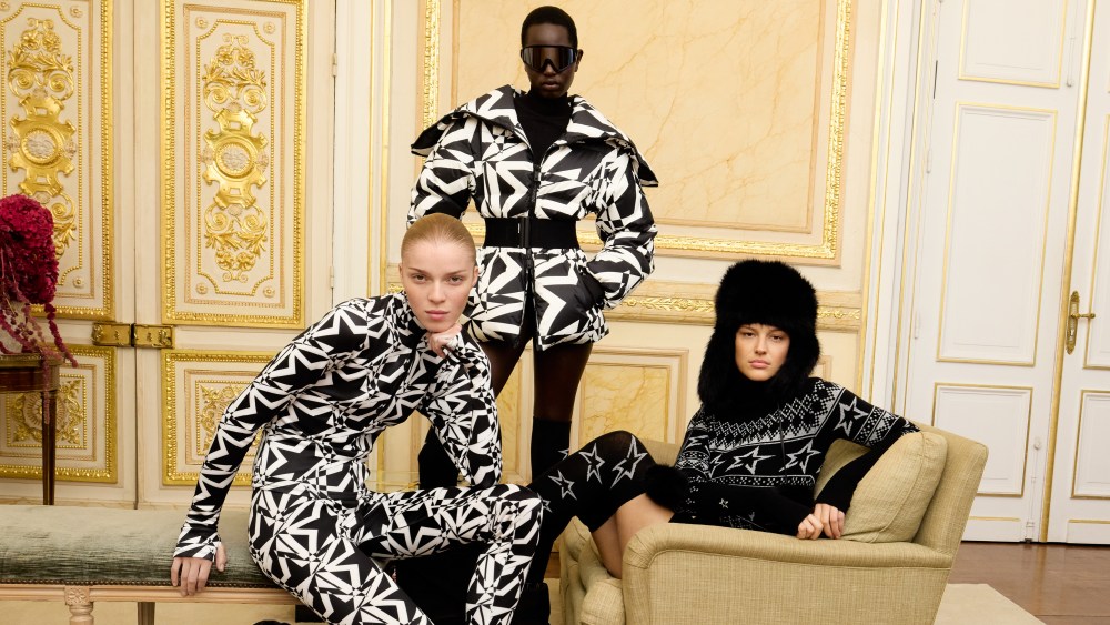Three looks from the H&M x Perfect Moment ski capsule