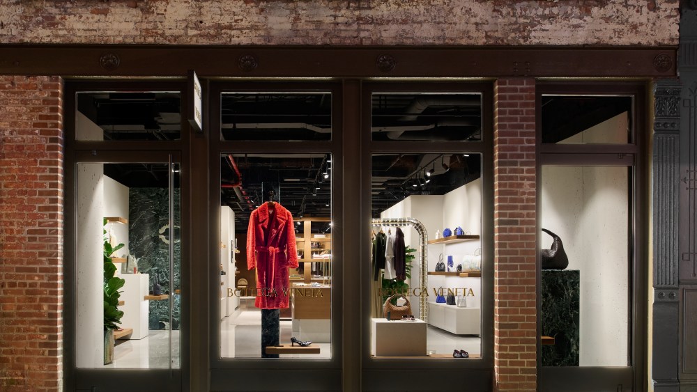 The new Bottega Veneta store in the Meatpacking District.