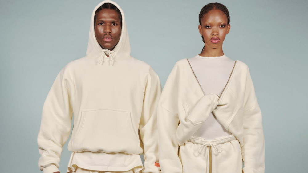 Looks from Heron Preston's Block 1 relaunch collection.