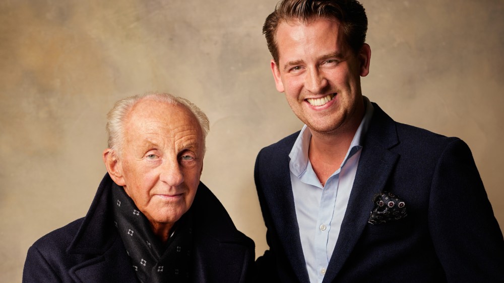 Paul Costelloe and his son and successor to the brand William Costelloe