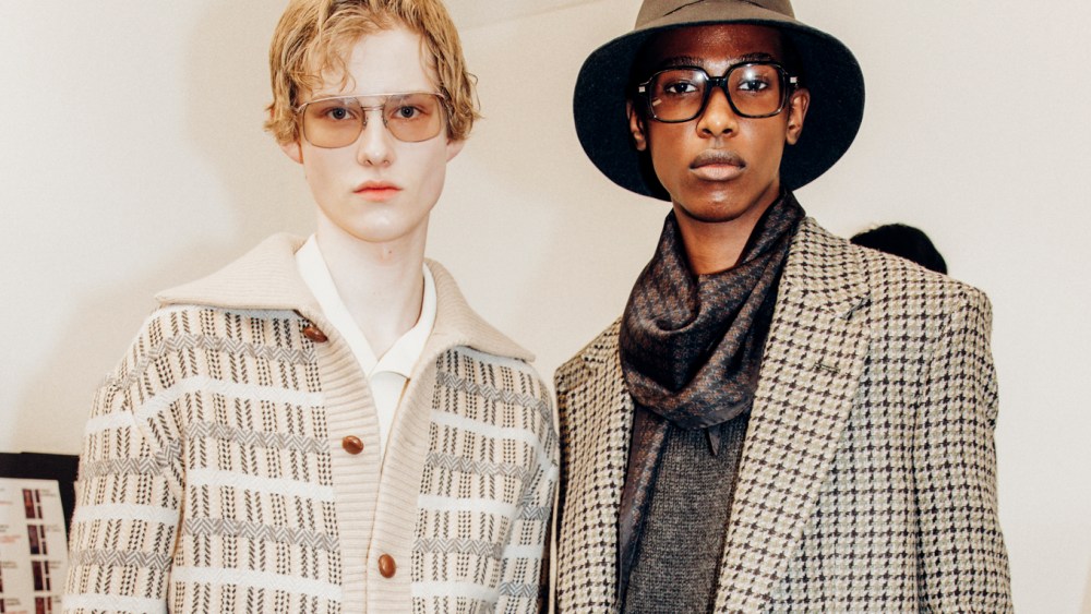 Backstage at Zegna Fall 2026 Ready-to-Wear Collection at Milan Men's Fashion Week