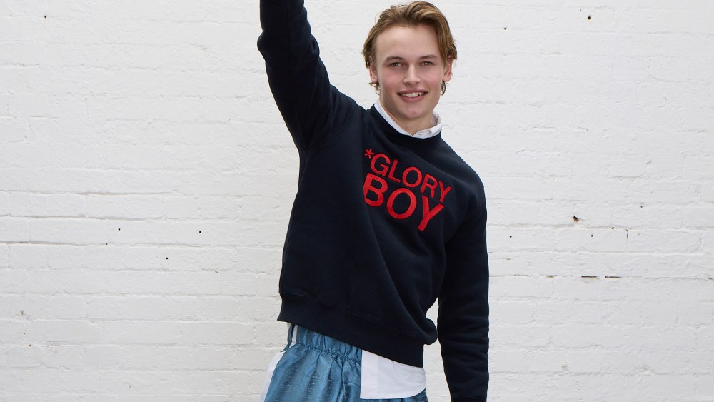 A look from Geordie Campbell's fall 2026 collection.
