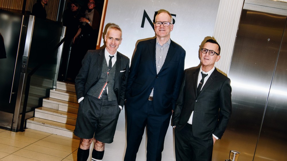 Thom Browne, Peter Nordstrom and Steven Kolb