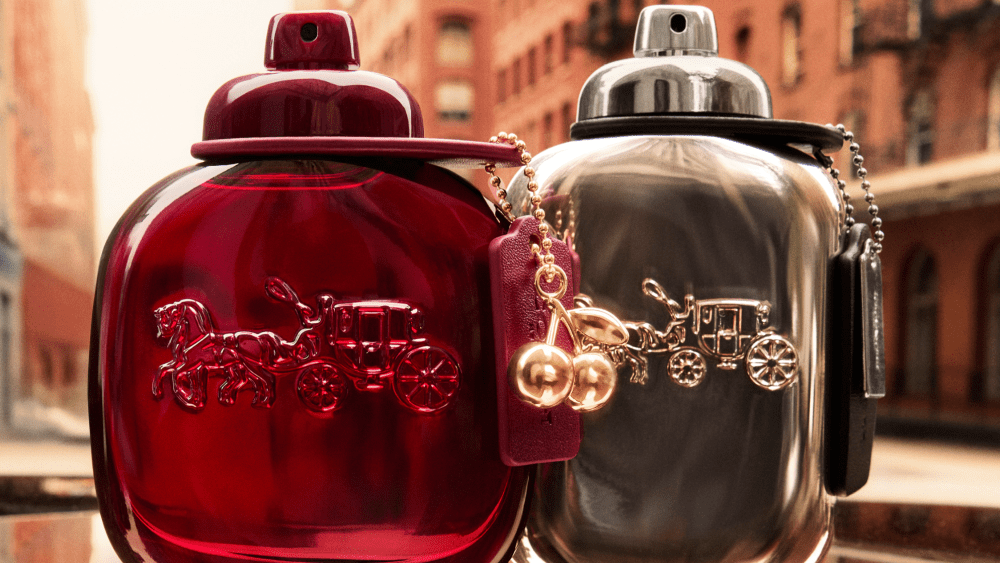 Coach Cherry Parfum and Pure Platinum Parfum.