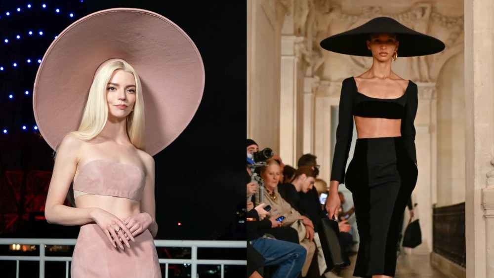 Anya Taylor-Joy wears a customized version of a Jacquemus fall 2026 ready-to-wear look at the Tokyo photo call for 'Super Mario Galaxy.'