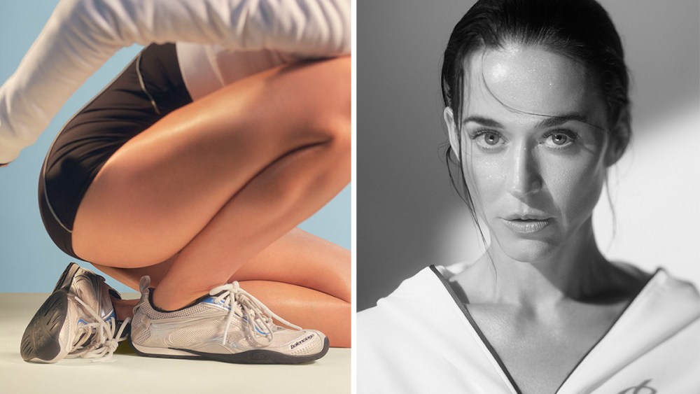 Katy Perry Balenciaga sneaker campaign