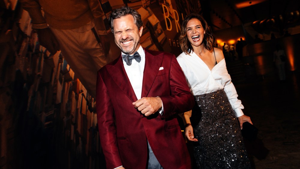 Joshua Jackson and Katie Holmes