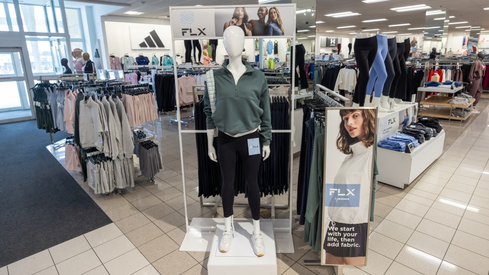 The FLX proprietary athleisure brand at Kohl's.