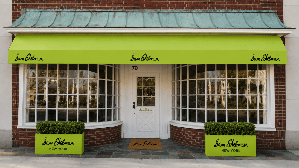 The new Sam Edelman shop in Southampton.