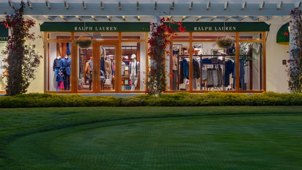 The Ralph Lauren shop at Pebble Beach Resorts.
