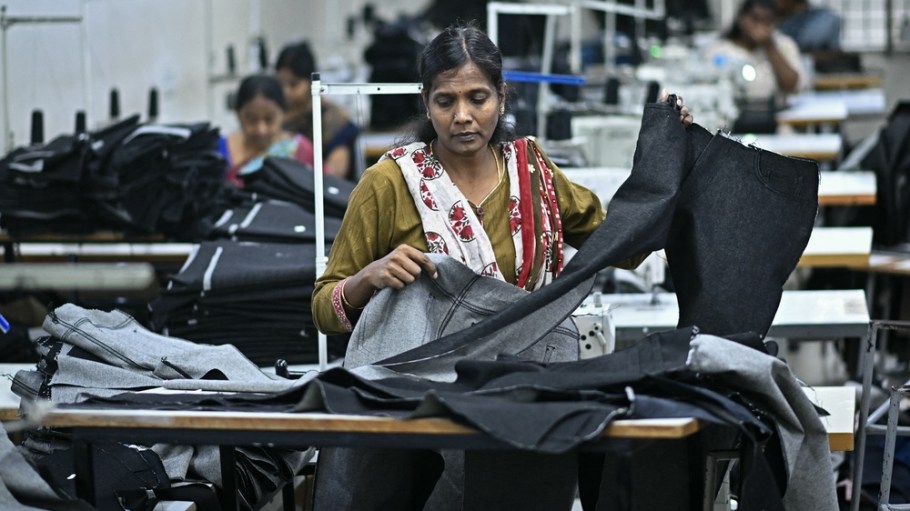 Garment workers in India