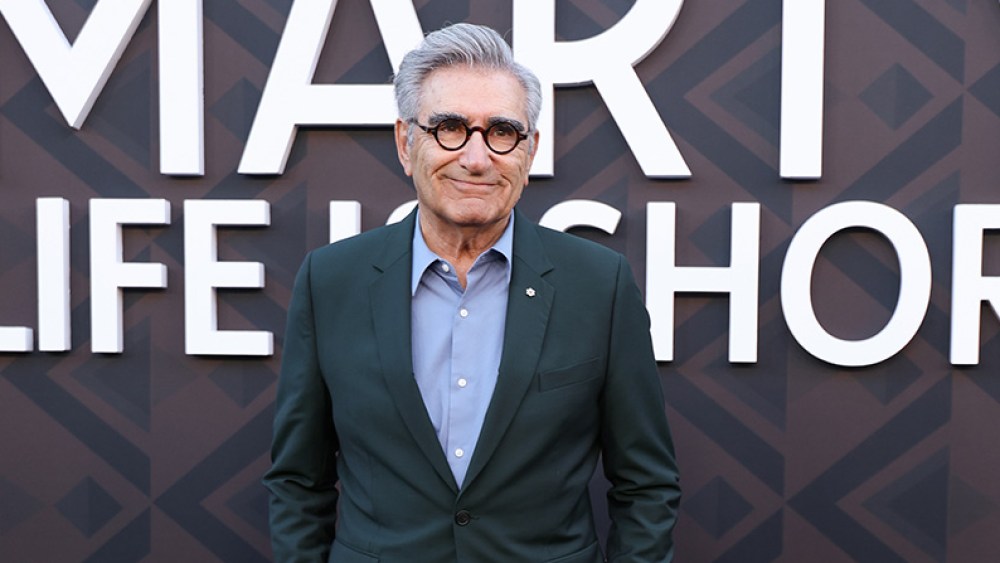 Eugene Levy at the "Marty, Life is Short" Los Angeles premiere held at The Egyptian Theatre on May 06, 2026 in Los Angeles, California.