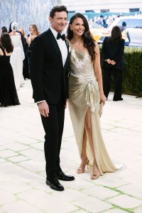 Hugh Jackman and Sutton Foster at The 2026 Met Gala Celebrating "Costume Art" held at The Metropolitan Museum of Art on May 04, 2026 in New York, New York.