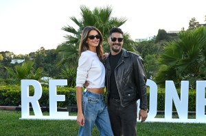 Kaia Gerber and Phillip Prado